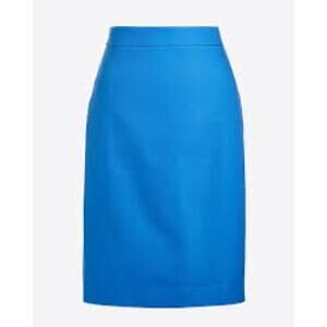 J.Crew‎ Women’s Blue Front Slit Pencil Skirt - Size 000